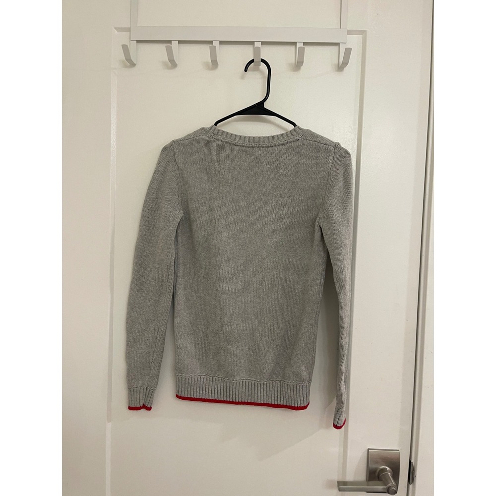 Tommy Hilfiger Americana Chic Y2K Preppy Luxury Old Money Flag Sweater - Picture 5 of 5